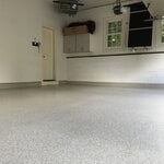 Polyaspartic Flake floor coating