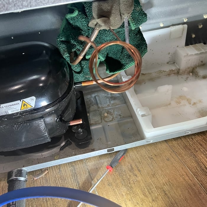Sealed system repair
