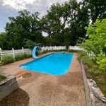 Repair of an old pool