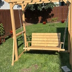 Porch swing assembly