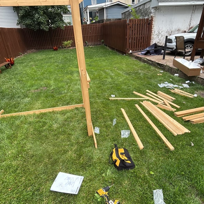Porch swing assembly