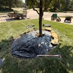 Weed Barrier Install