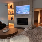 Custom Fireplace Mounting