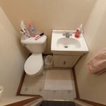 Powder room remodel
