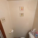 Powder room remodel