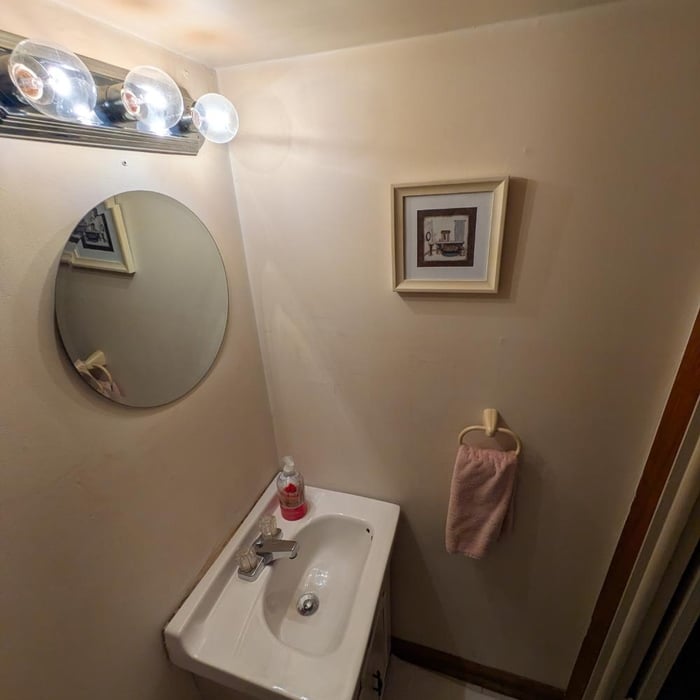 Powder room remodel