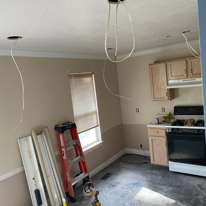 New kitchen lighting