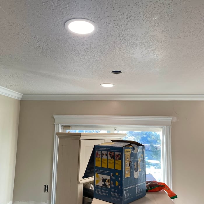 New kitchen lighting