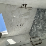 Marble bathroom install