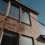 Exterior window cleaning