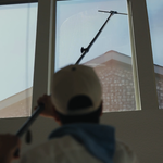 Interior window cleaning