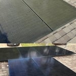 Solar panel cleaning