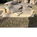 Couches and rug removal