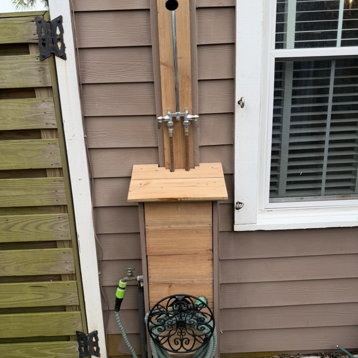 Outdoor shower