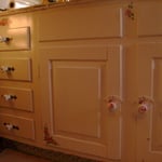 BEFORE FAUX FINISH
