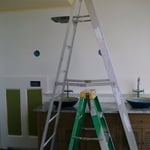 BEFORE GRASSCLOTH WALLPAPER