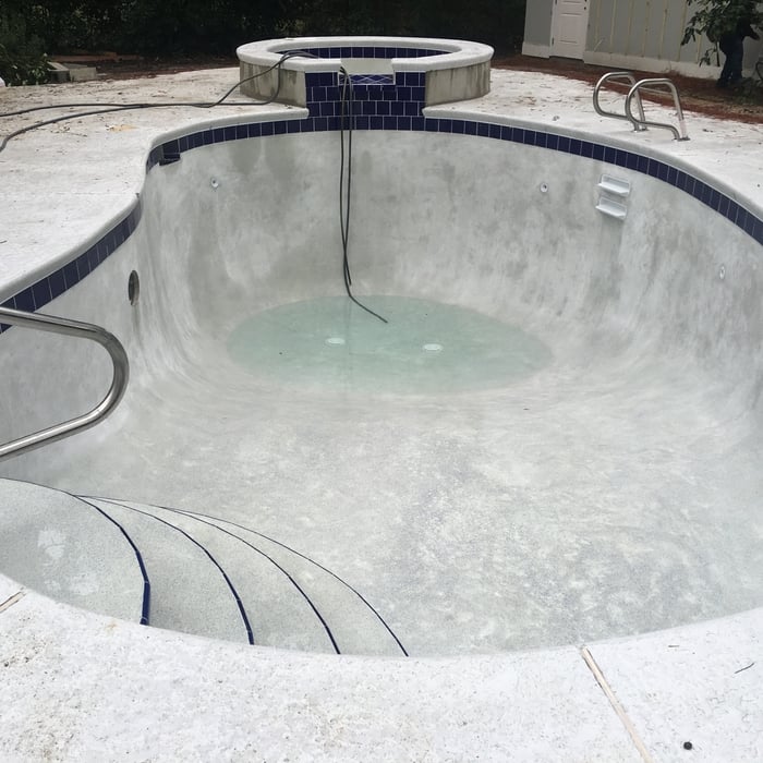 Plaster Pool and Spa