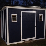 Little blue shed
