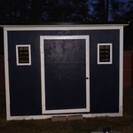 Little blue shed