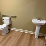Finished bathroom
