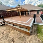 Deck with Pergola