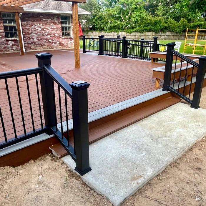 Deck with Pergola