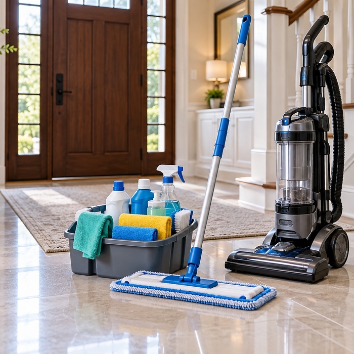 Full house cleaning