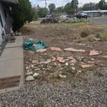 Decomposed and flagstone