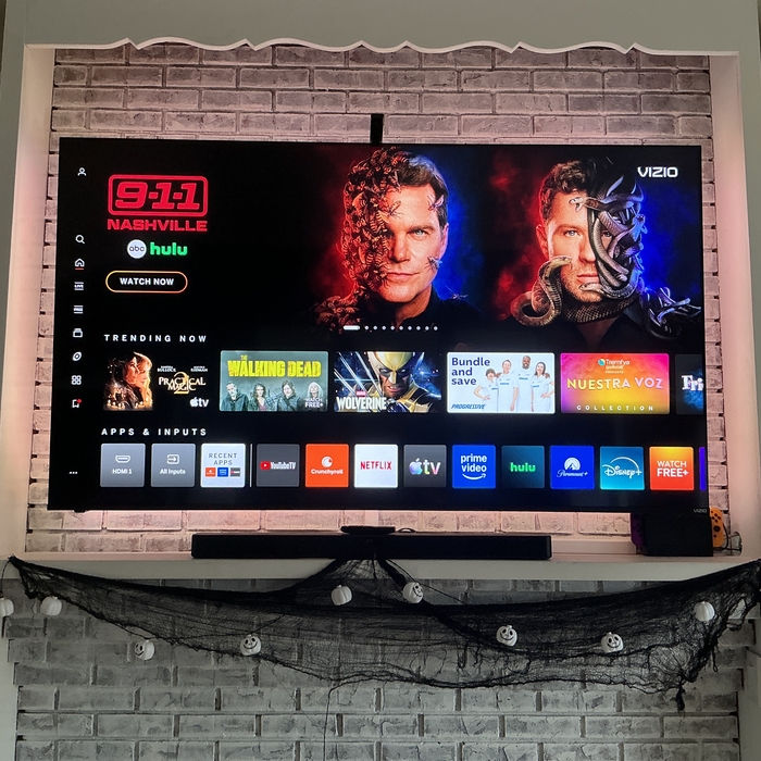 Flush TV mount (frame TV)