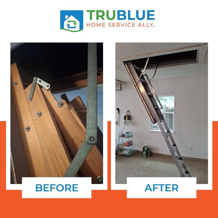 Attic Ladder Repair