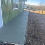 Sidewalk pour