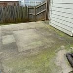 patio clean (before)