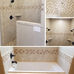 Tile Shower & Bath