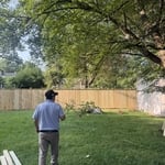 Wooden Fence Installation
