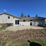 Concrete patio