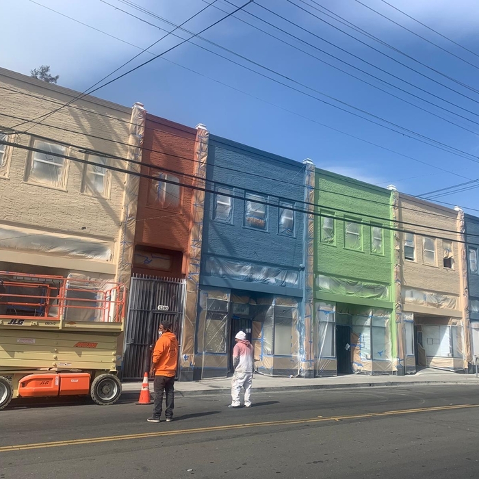 All types of paint