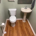 Bathroom Water Damage Fix