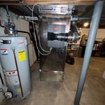 Furnace coil condenser