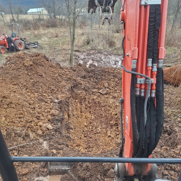 Starting the dig