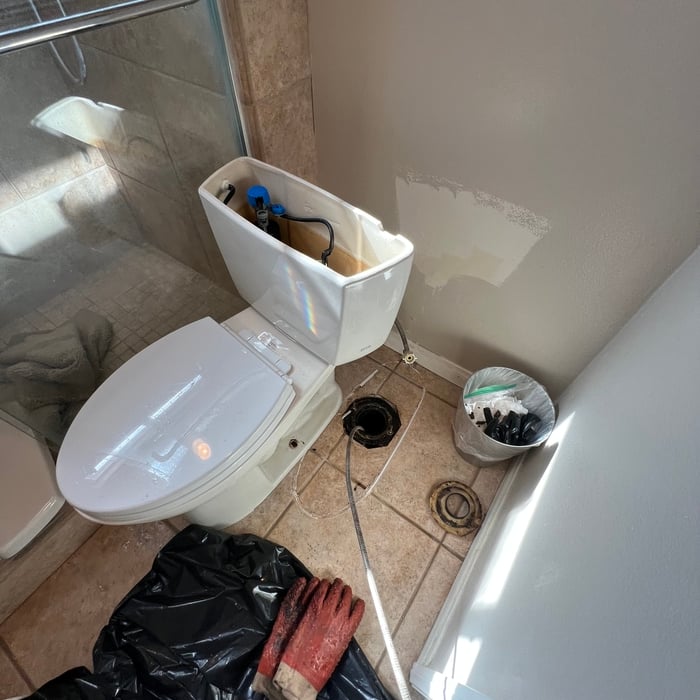 Toilet Snaking