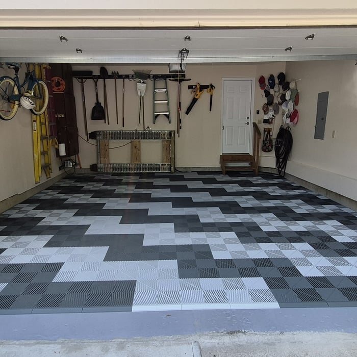 Garage flooring