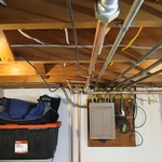 Installed water softner