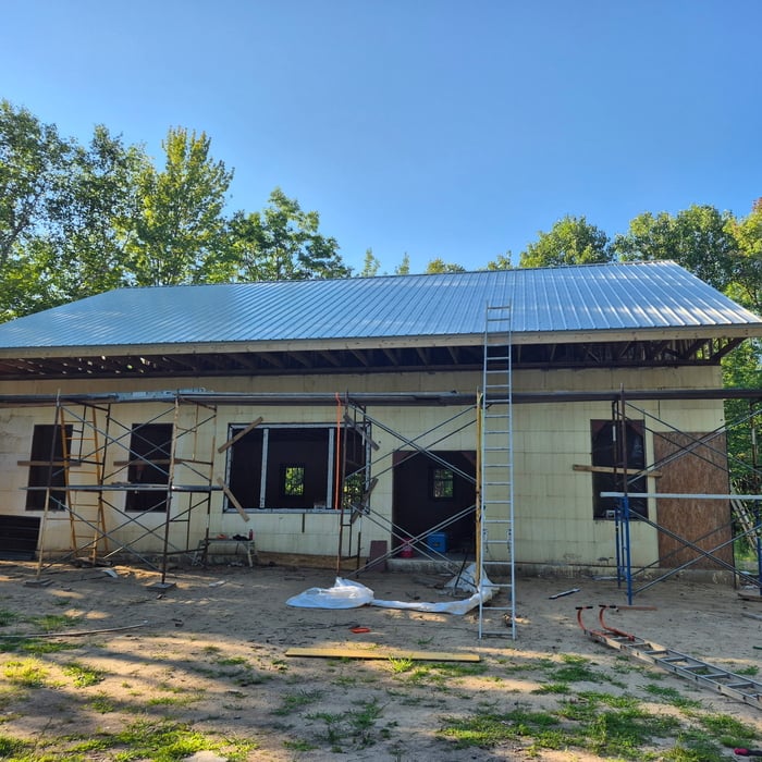 Full roof installation
