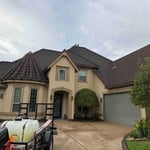 Tile roof soft wash