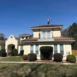 Tile roof soft wash