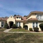 Tile roof soft wash