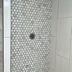 shower walls porcelain tile fresh🙌🏼