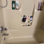 cleaning in a house