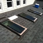 Deck Mount Skylights-BEFORE