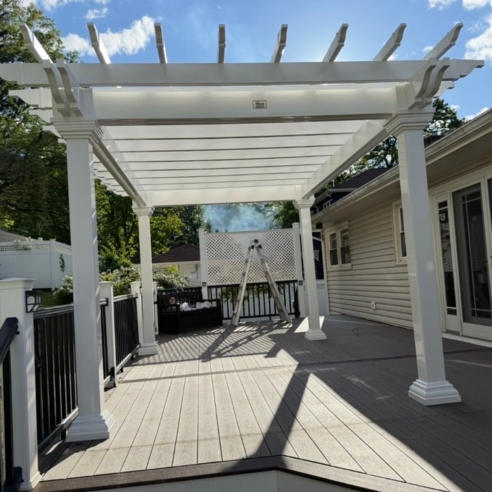 Install New Pergola.